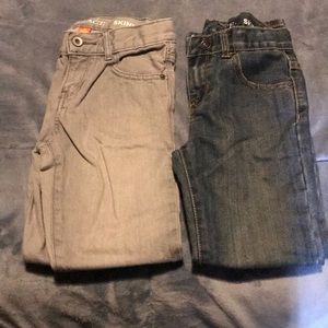 2 pairs of boys jeans